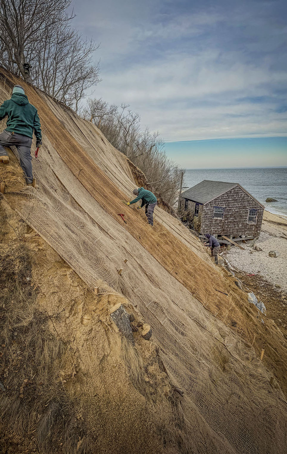 waterfront home in the Hamptons